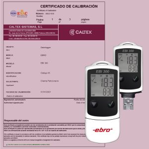 Calibración Registrador temperatura