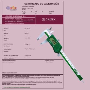 Calibración de Equipos de medición Dimensional