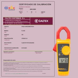 Calibración de una Pinza Amperimétrica